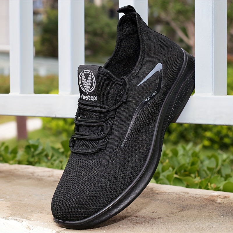 Plus Size Mens Lightweight Breathable Cushioned Walking Sneakers