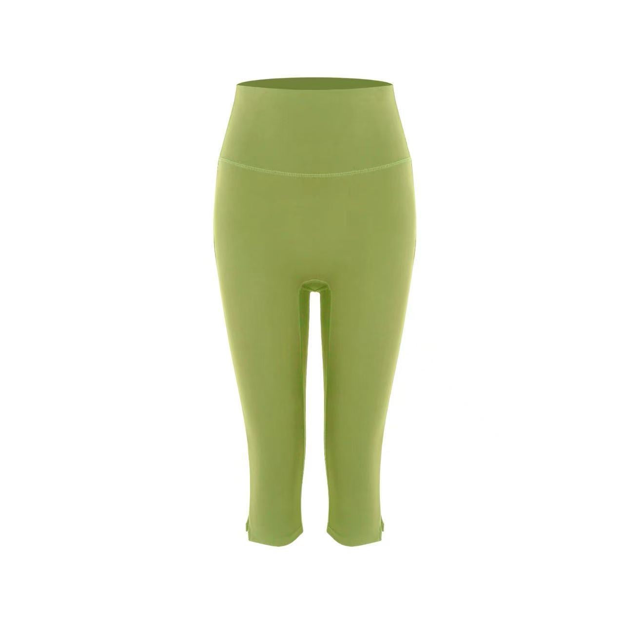High-Waist 7/8 Yoga Leggings – Slim-Fit Fitness Pants for Women