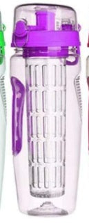 32oz Fruit Infuser Water Bottle BPA-Free Leakproof Sport Shaker