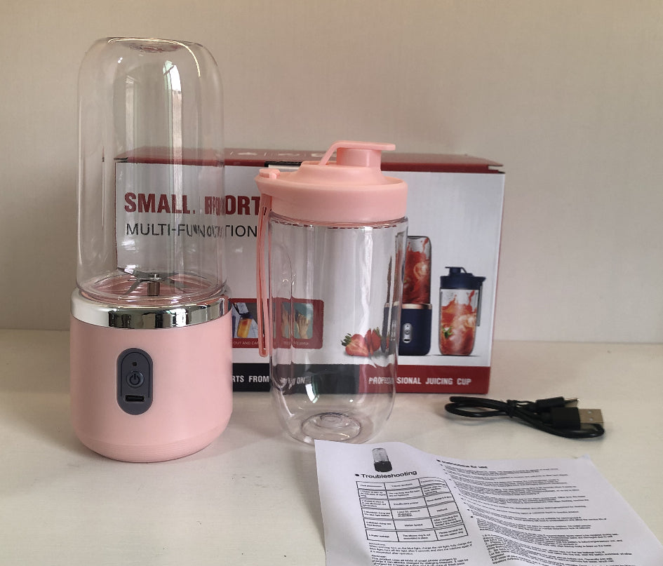 6-Blade Portable USB Rechargeable Personal Blender & Smoothie Maker