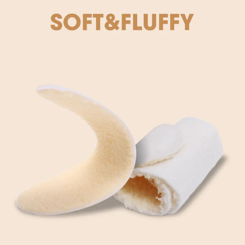 Thickened Plush Heating Insoles for Winter Boots