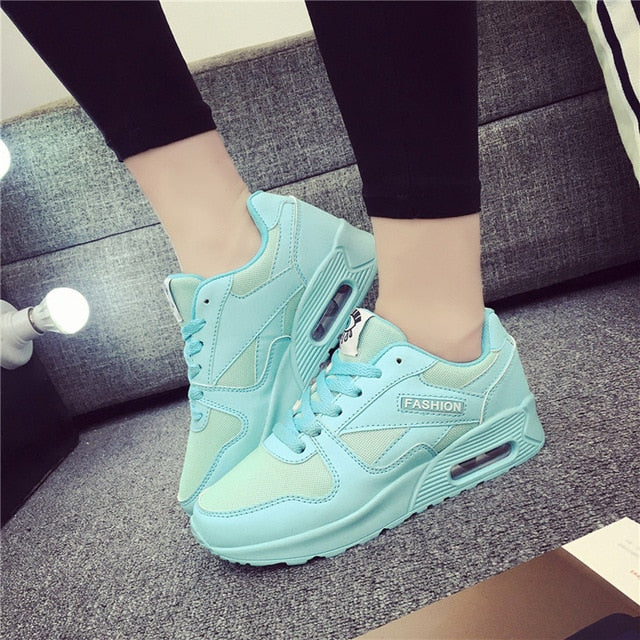 Women's Breathable Mesh Sporty Athletic Walking Shoes - Image 7