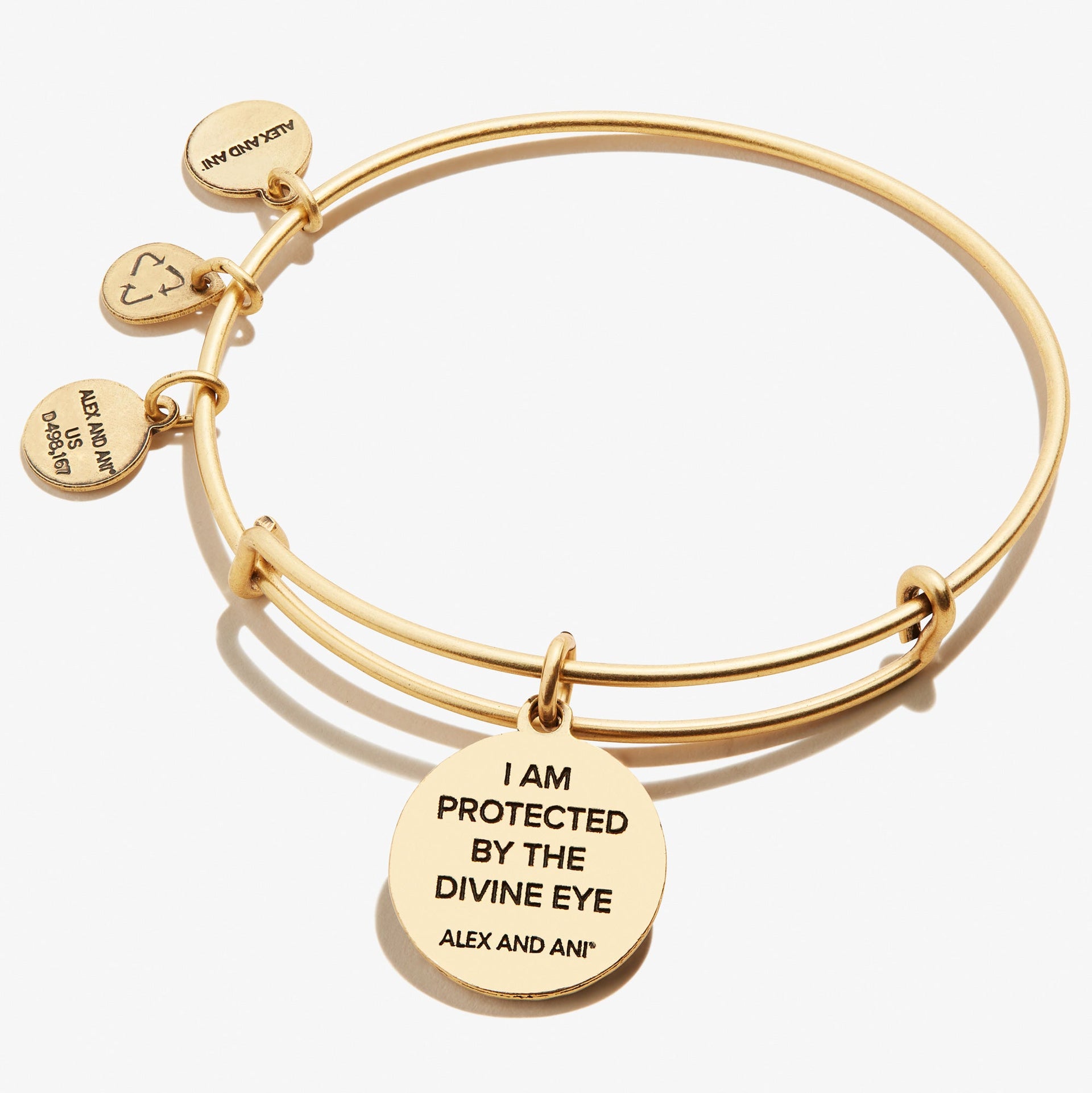 Evil Eye and Sodalite Charm Bangle for Protection and Peace