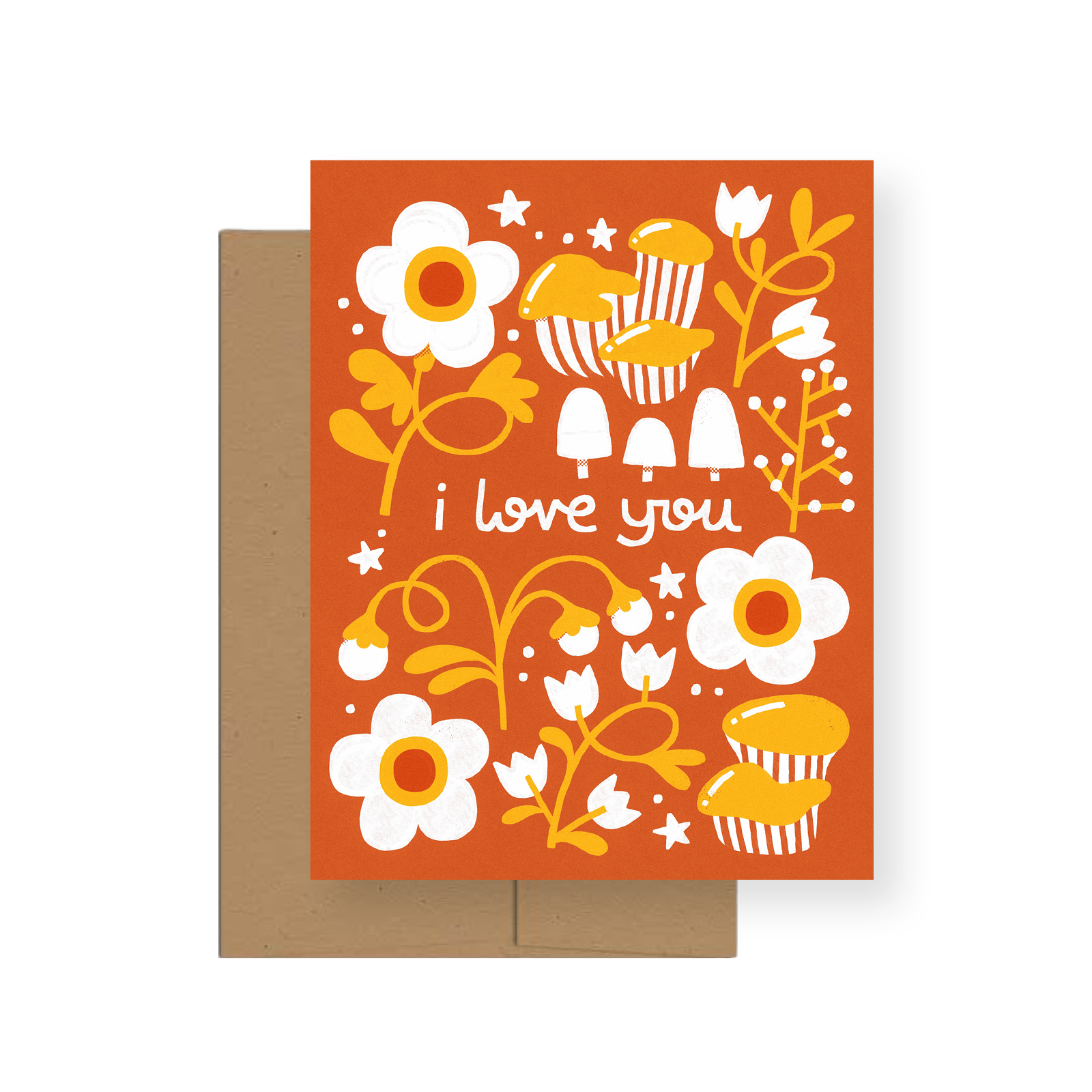Forage — A2 Greeting Card