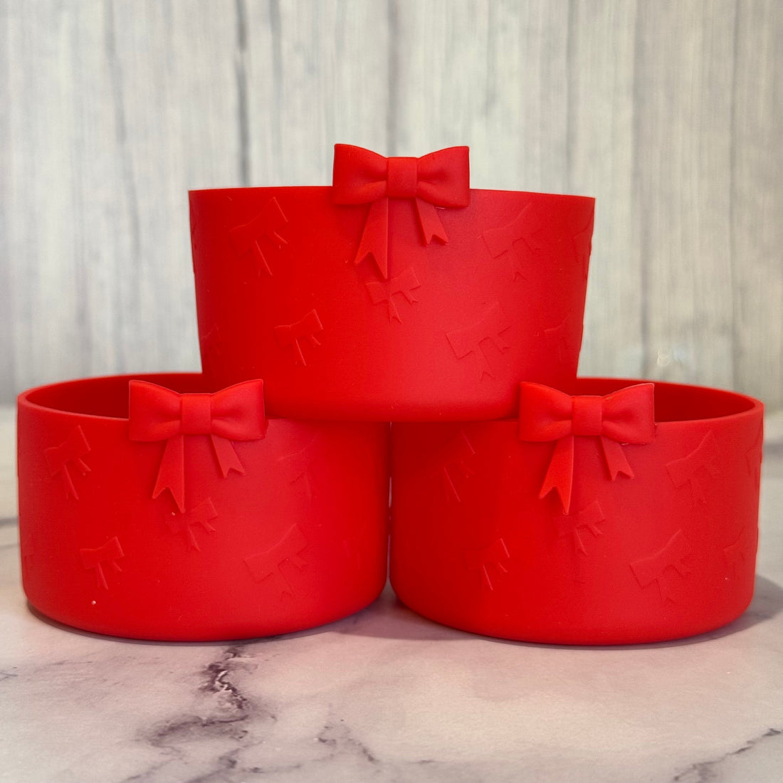 Red Mini Bows  Boot