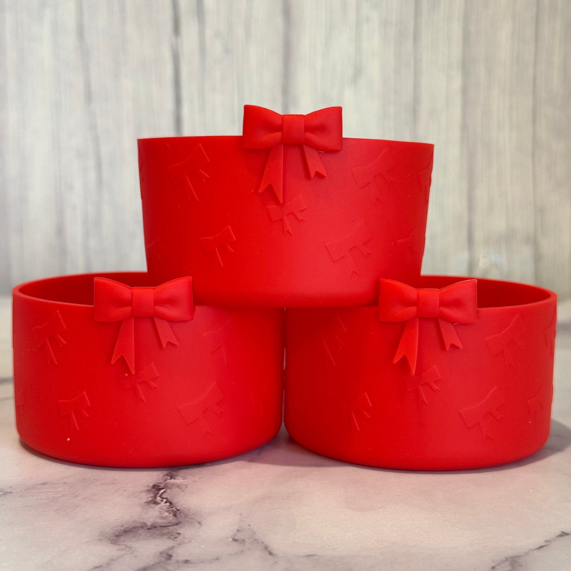 Red Mini Bows  Boot