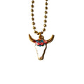 Cow Skull Charm - Tumbler Handle Charm