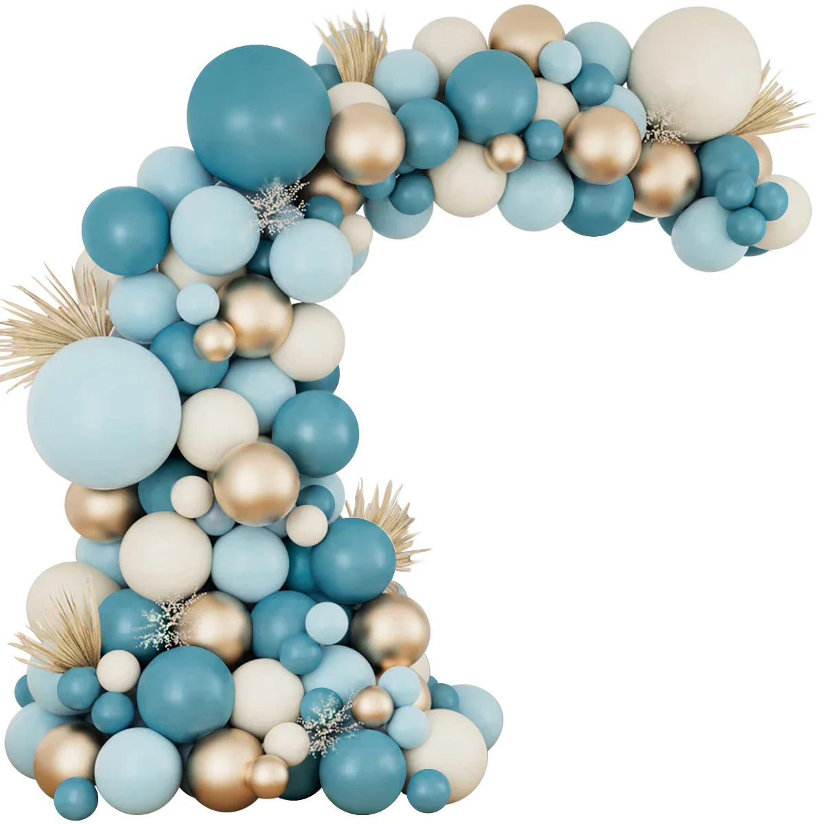 Blue Balloon Garland Arch KIt Wedding Birthday Party Decoration For Kids Baby Shower Gender Reveal Baptism Ballon Baloon Decor