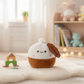 Kawaii Stuffed xiǎo lóng bāo Dumpling Plushie |Cute Gift Plush Toy for Kids