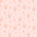 Maisie Floral Removable Wallpaper in Pink and White Nursery