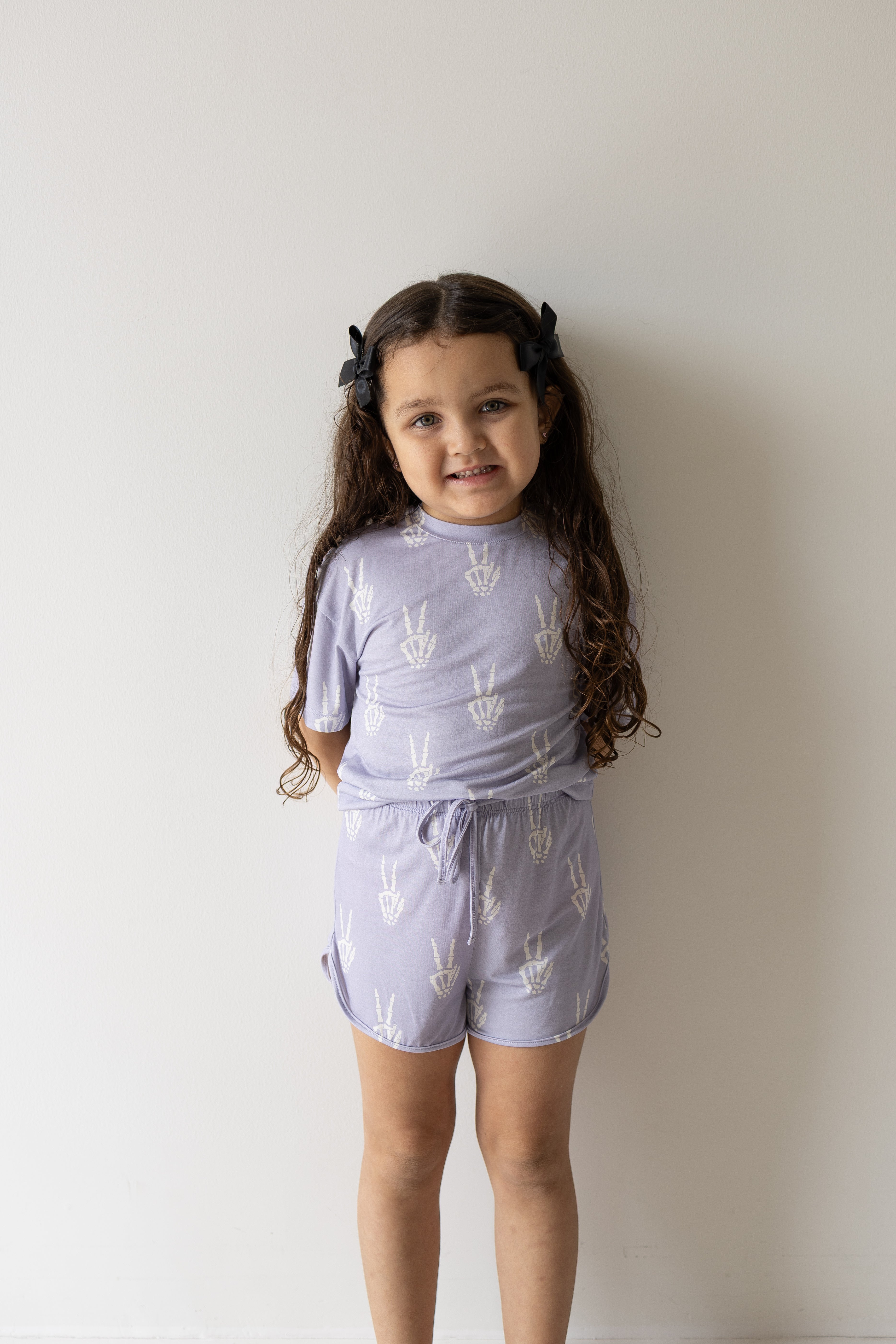 Girl's Bamboo Short Set | Enchanted Skelly
