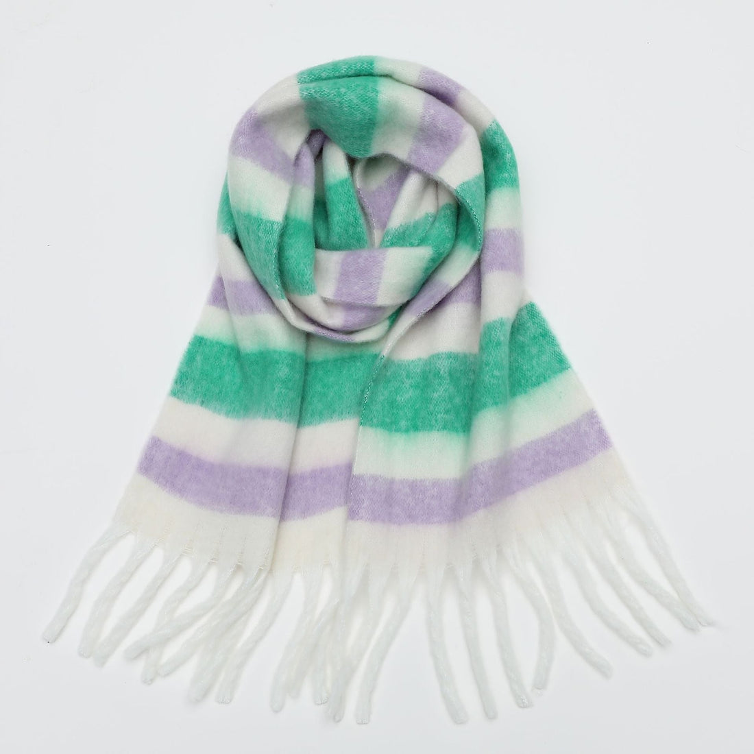 Thickened Imitation Cashmere Plaid Scarf - Warm & Stylish - Image 8