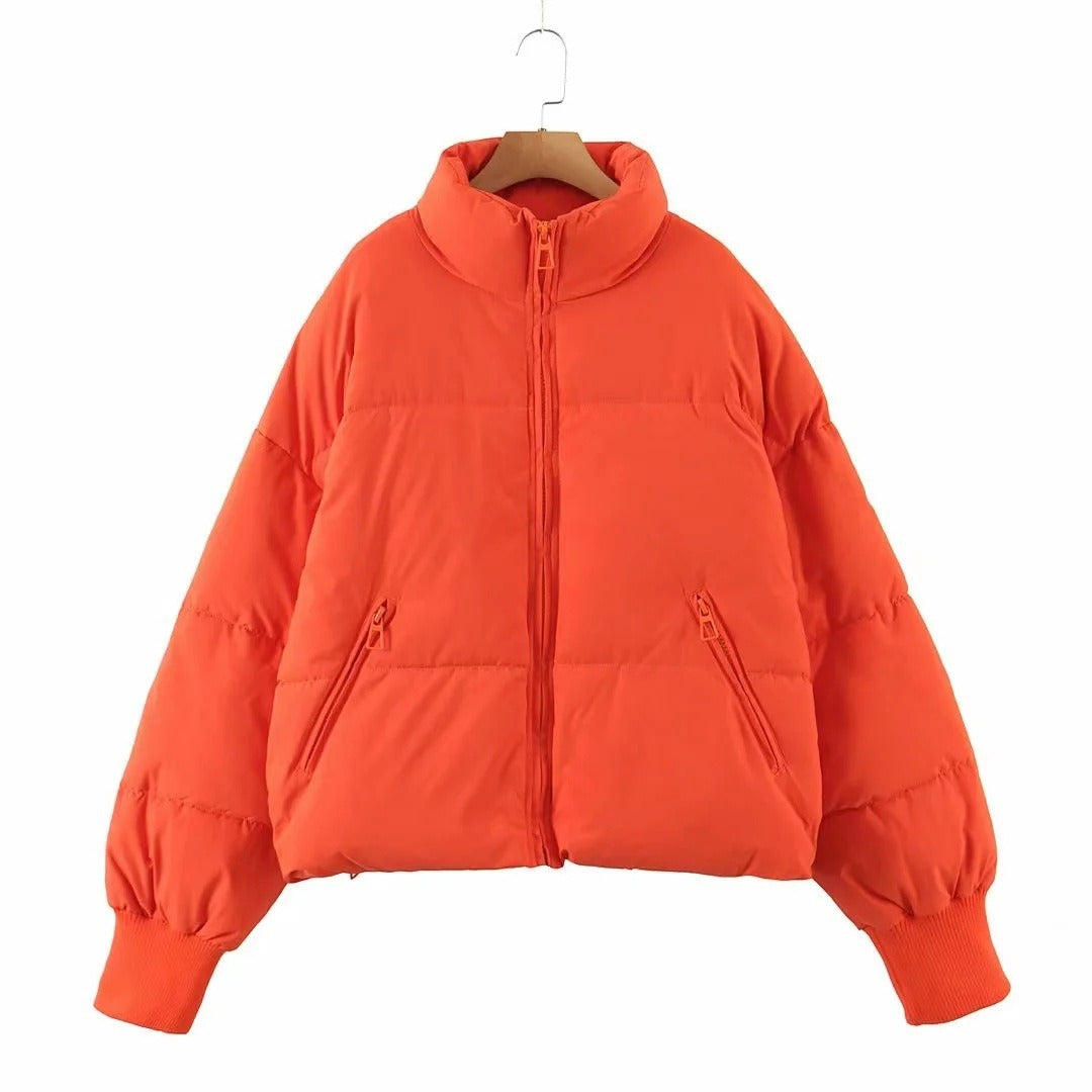 Women's Loose Fit Puffer Jacket Harajuku Style Warm - Image 7