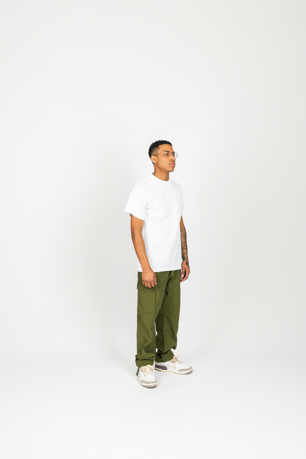 Windbreaker Nylon Cargo Pants