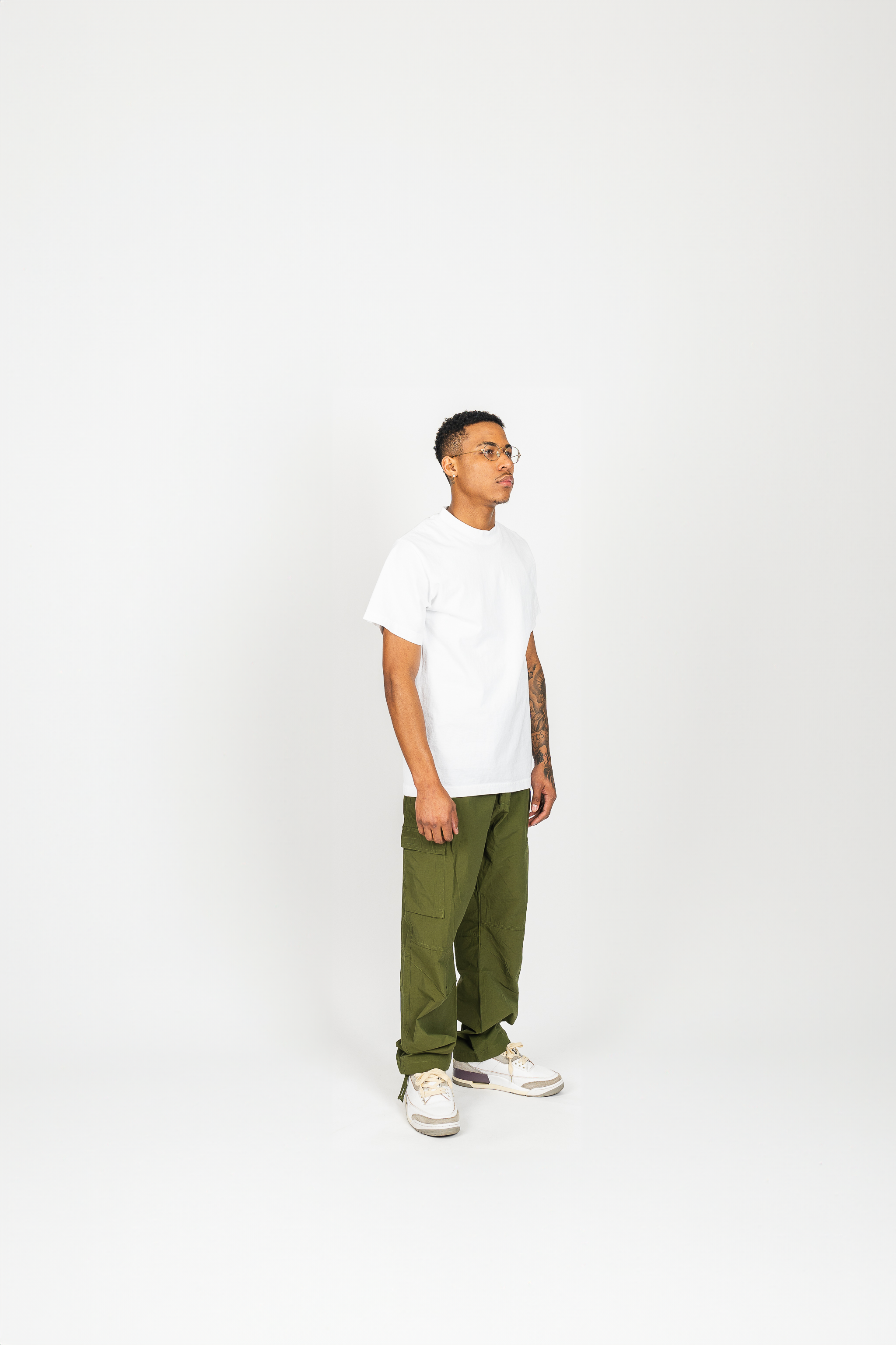 Windbreaker Nylon Cargo Pants