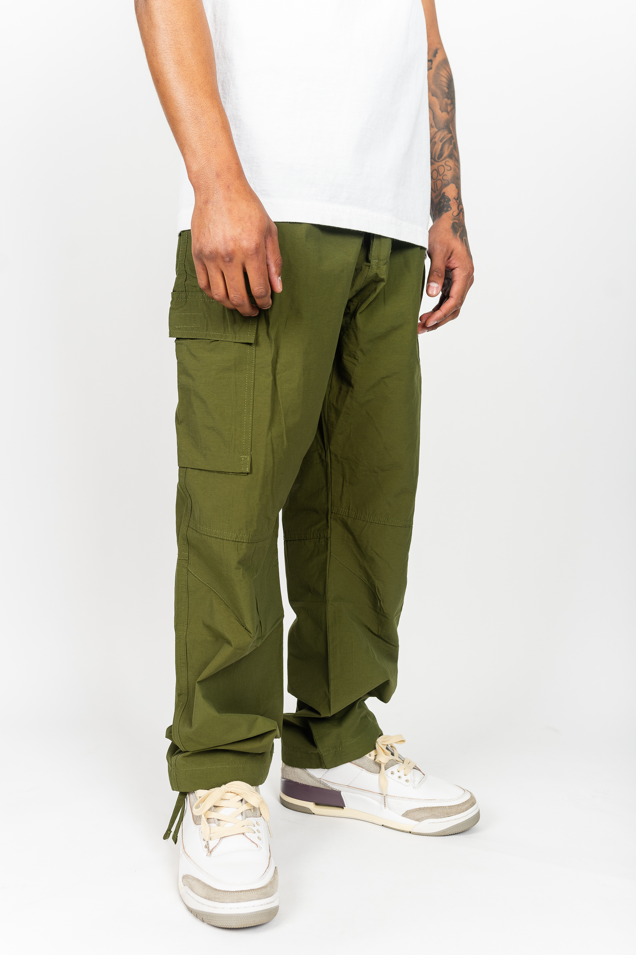 Windbreaker Nylon Cargo Pants