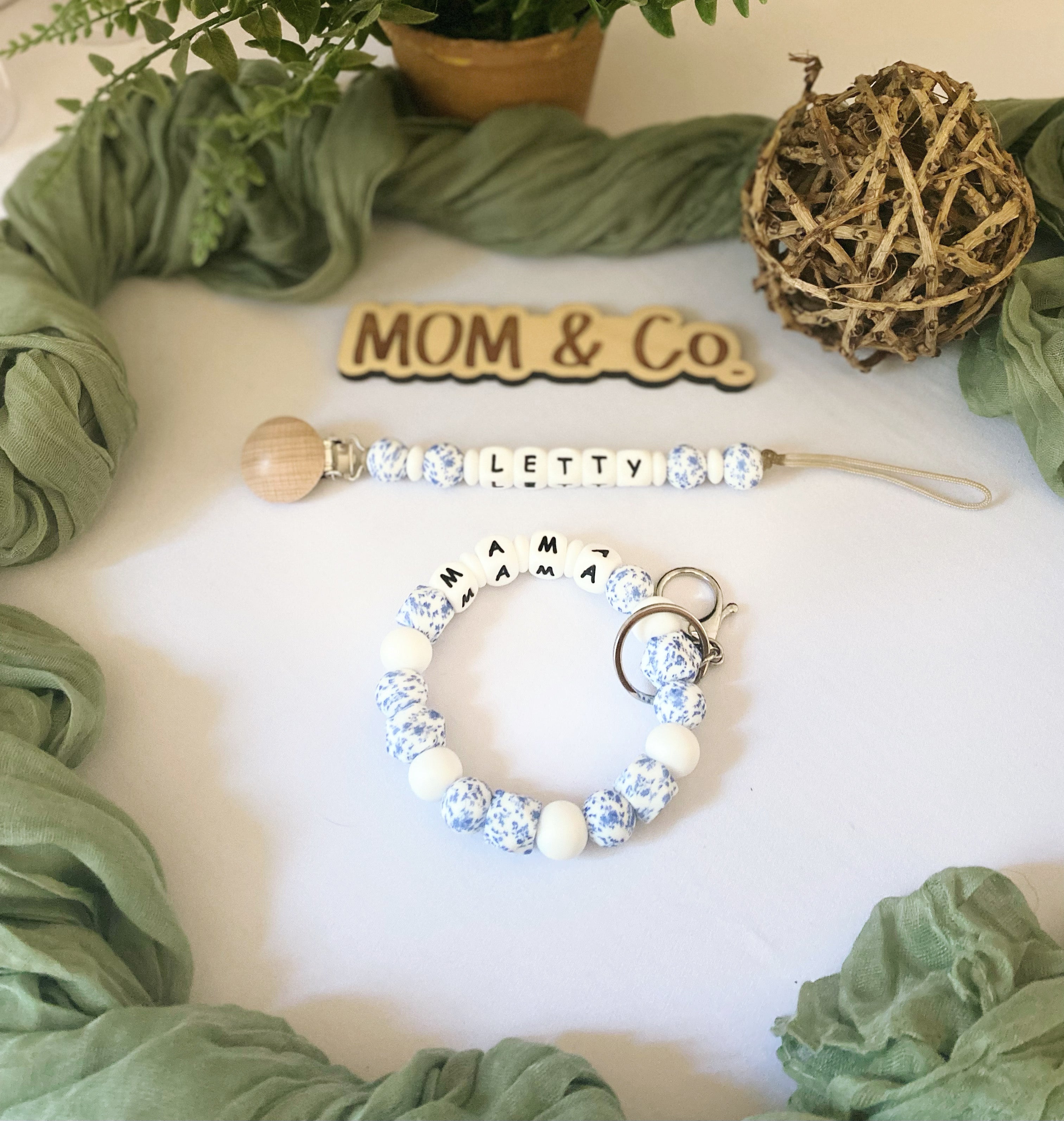 Personalized Paci Clip