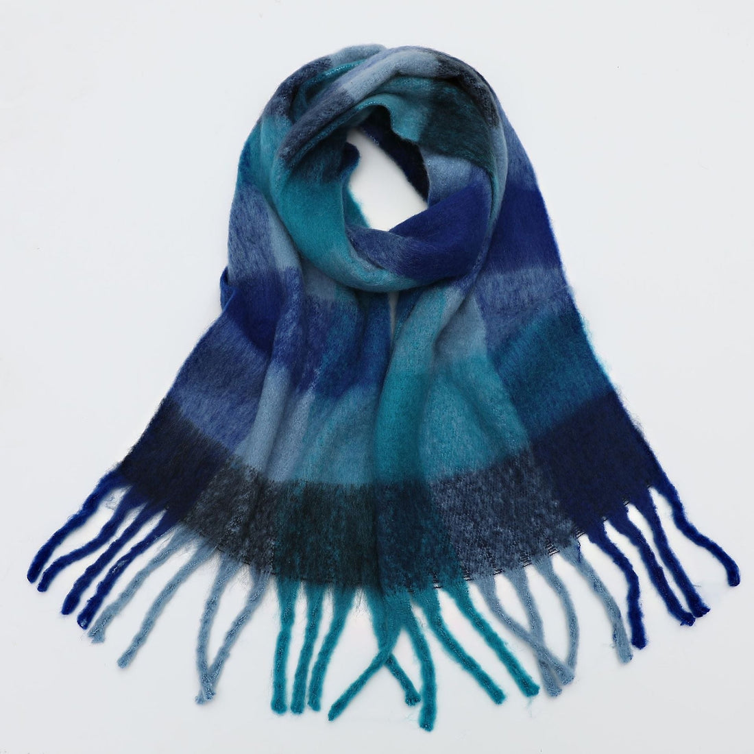 Thickened Imitation Cashmere Plaid Scarf - Warm & Stylish - Image 13