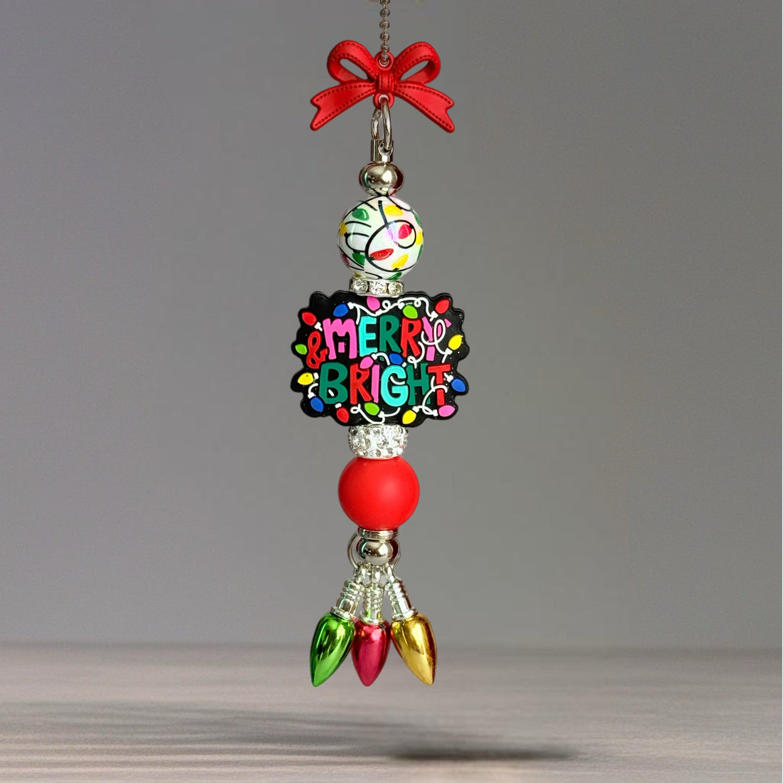 Merry & Bright Bar Charm - Tumbler Handle Charm