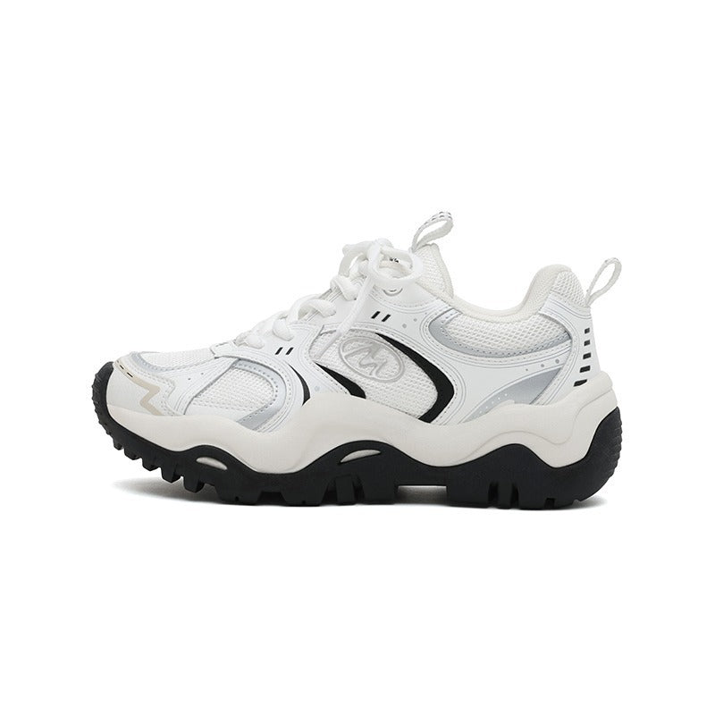 Women's Lightweight Chunky Sole Sneakers - Breathable Athletic Shoes - Image 4