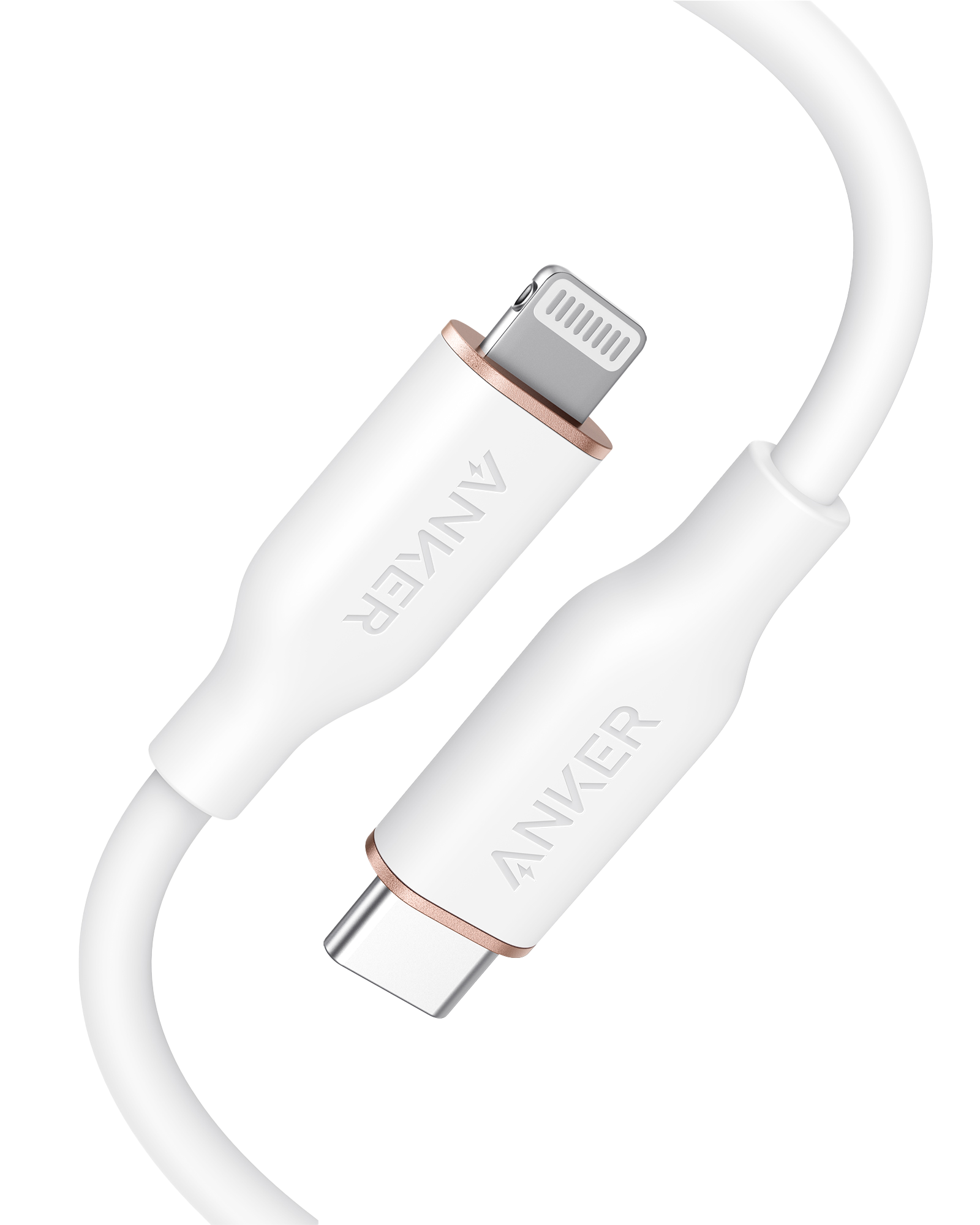 Anker <b>641</b> USB-C to Lightning Cable (Flow, Silicone)