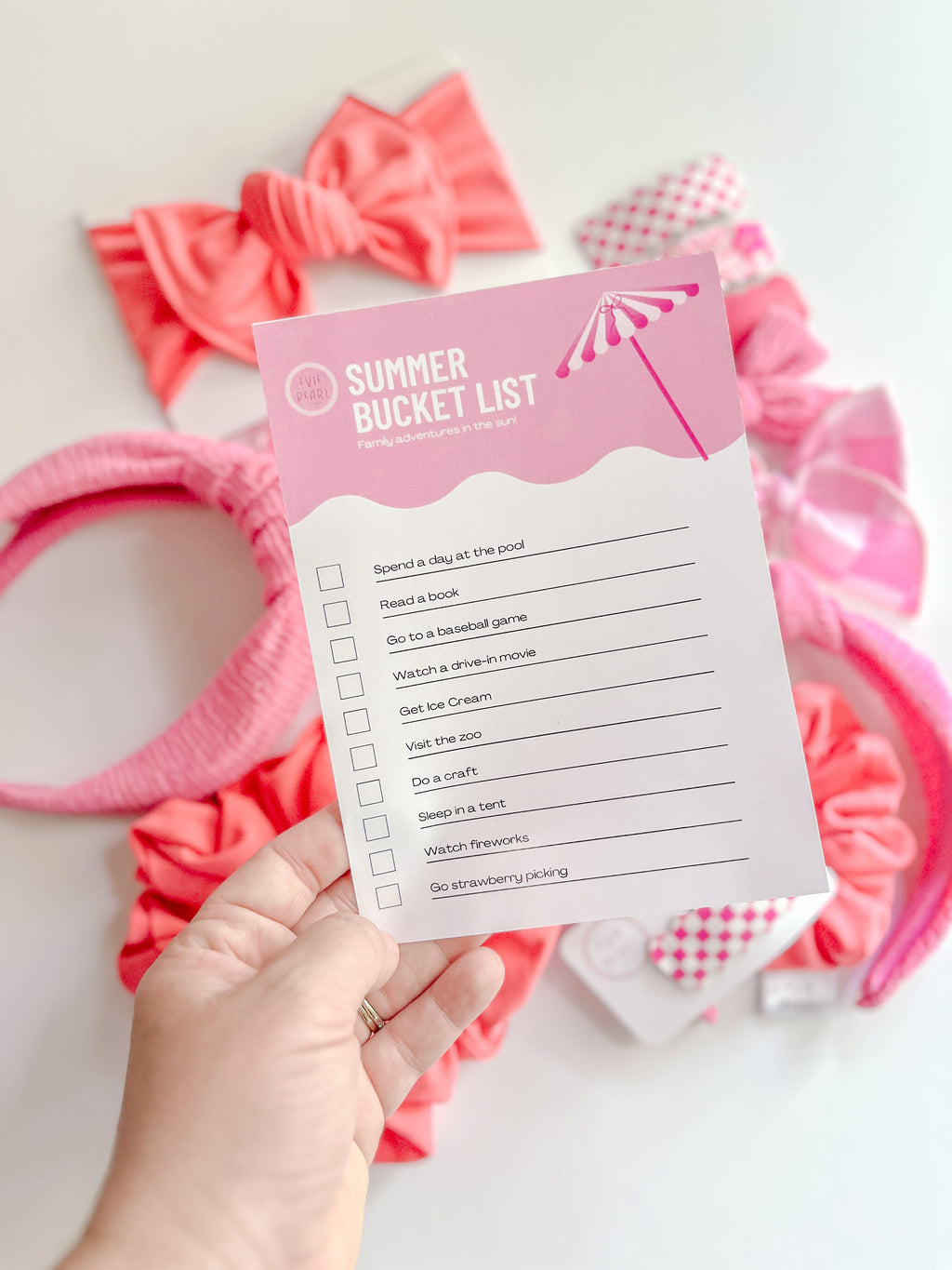 June Subscription FREEBIE - Summer Bucket List Download