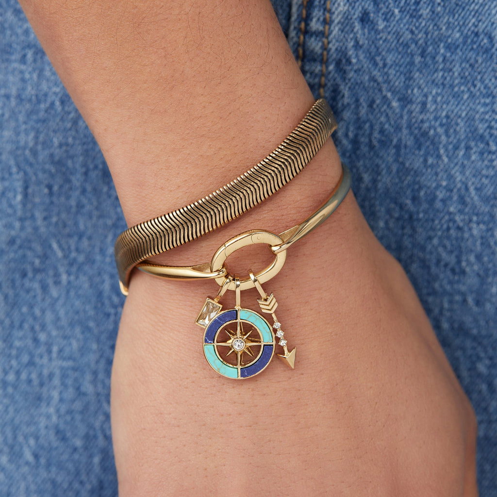 New Beginnings Interchangeable Trio Charm Bracelet