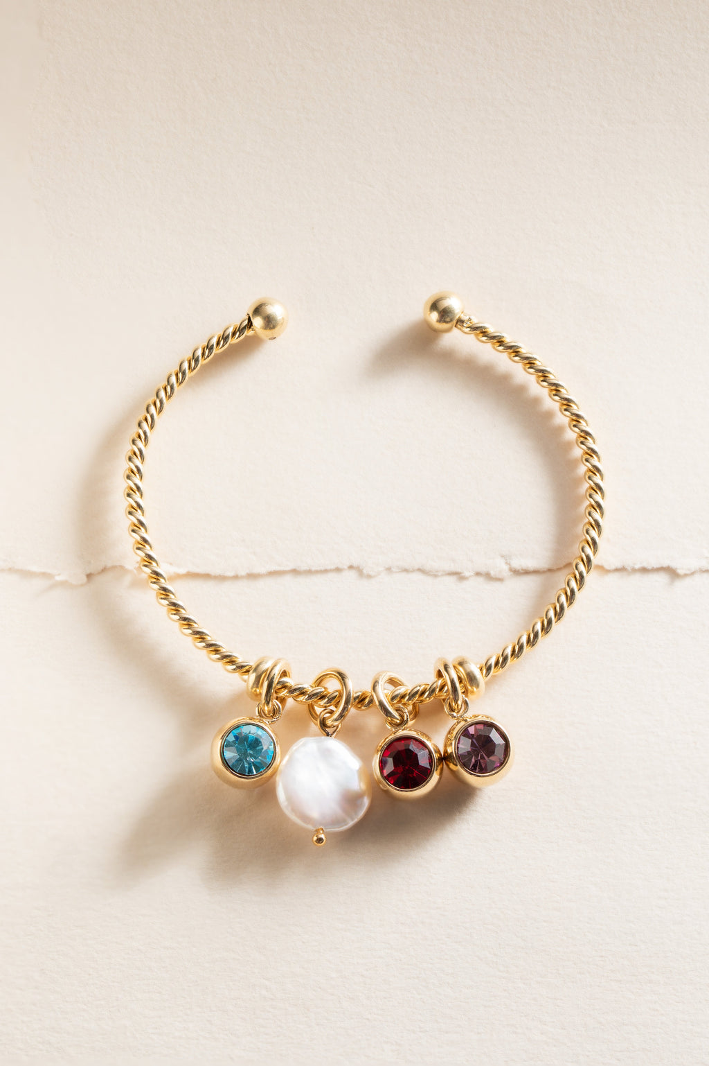 January Birthstone Interchangeable Charm for Jewelry