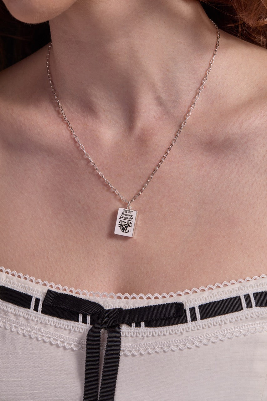 Beetlejuice Handbook for the Recently Deceased Pendant Necklace
