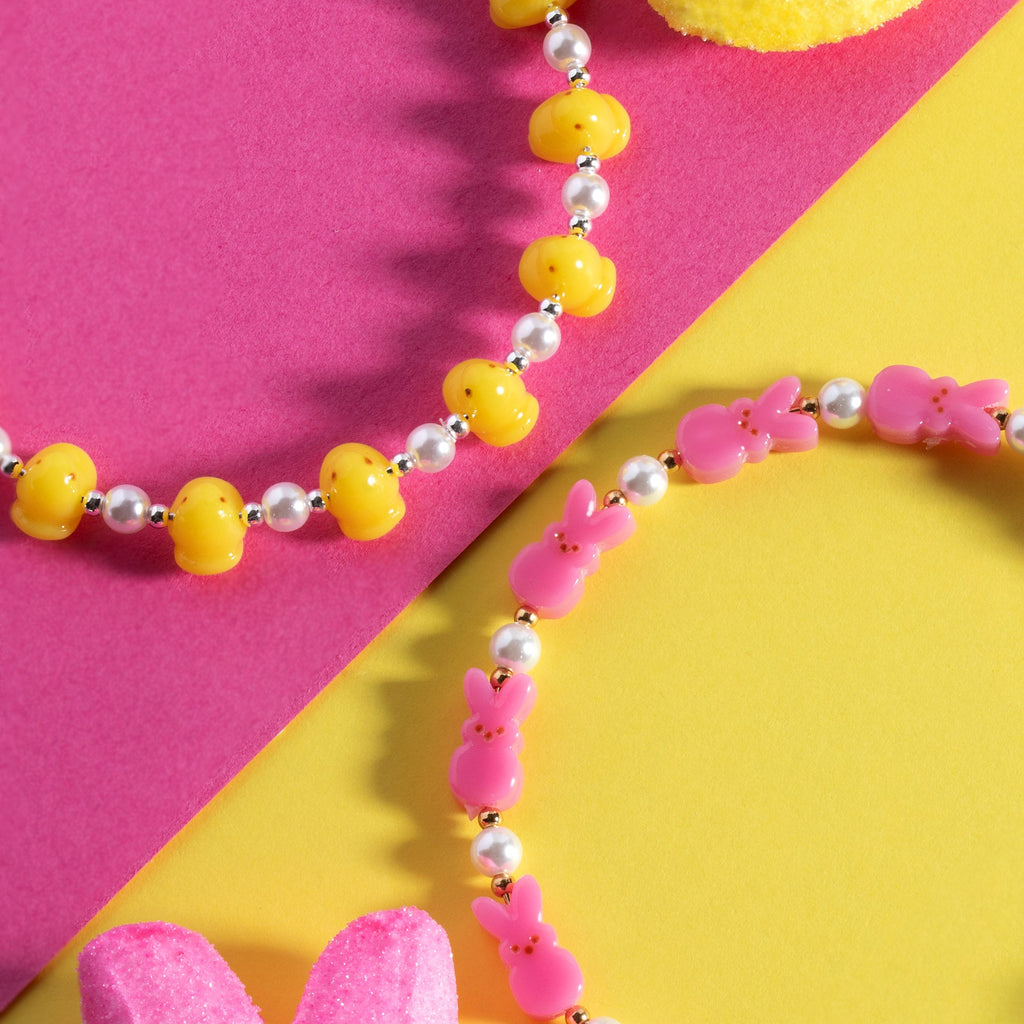 PEEPS® Chick Beaded Expandable Bangle Bracelet