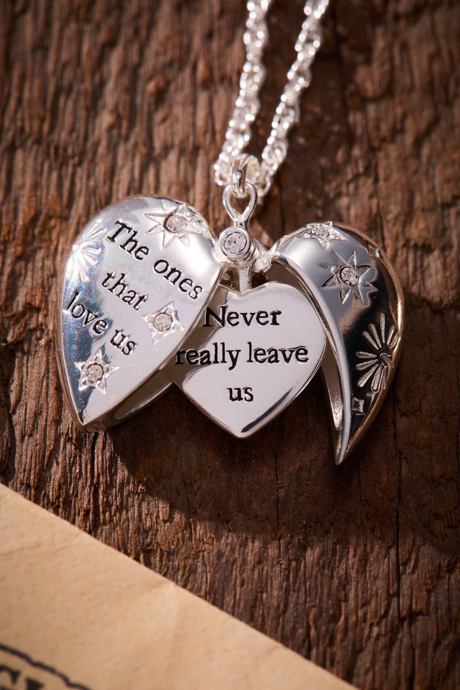 Harry Potter The Ones That Love Us Heart Locket Necklace