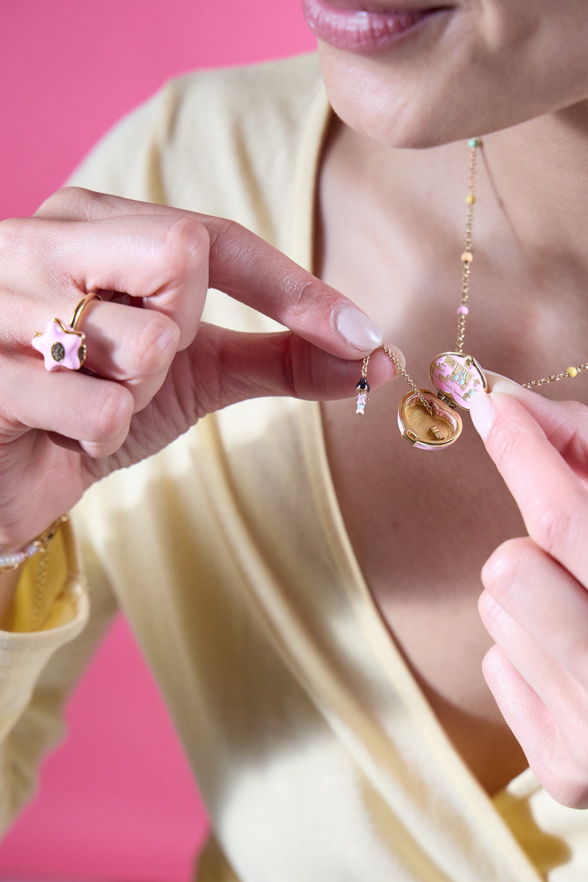 Polly Pocket™ House Locket Necklace