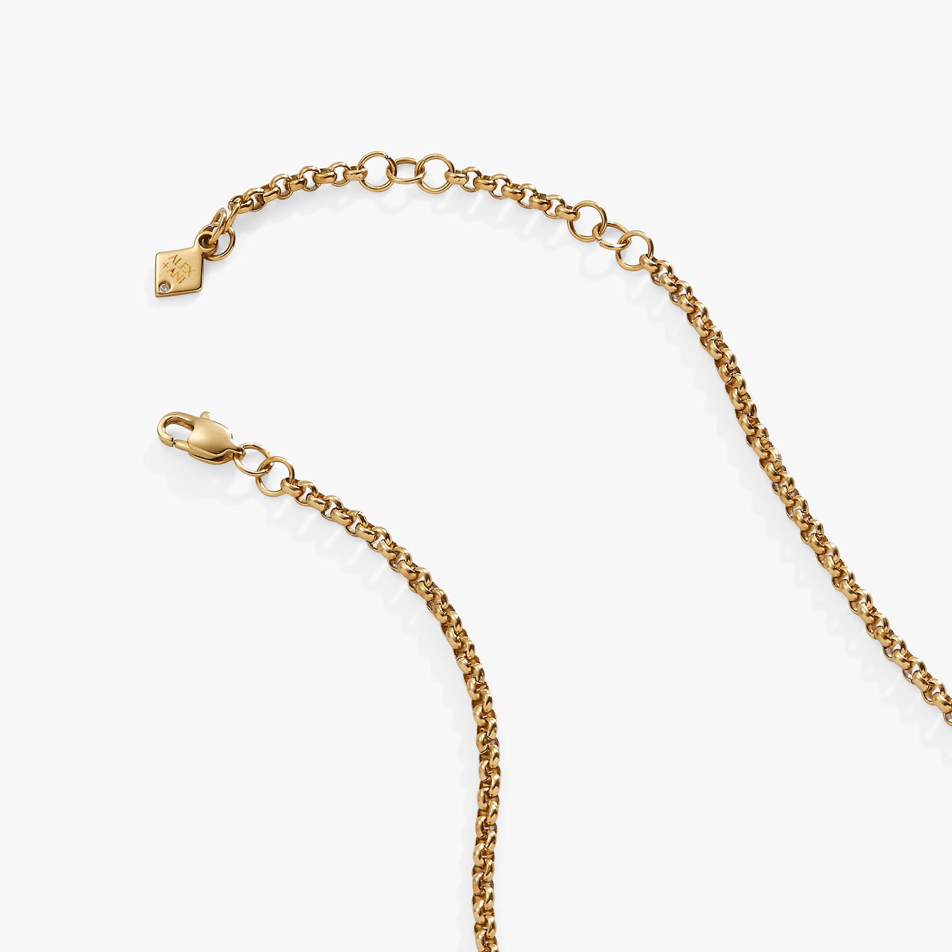 Crystal Tennis Necklace in Gold or Silver Finish for Formal Wear