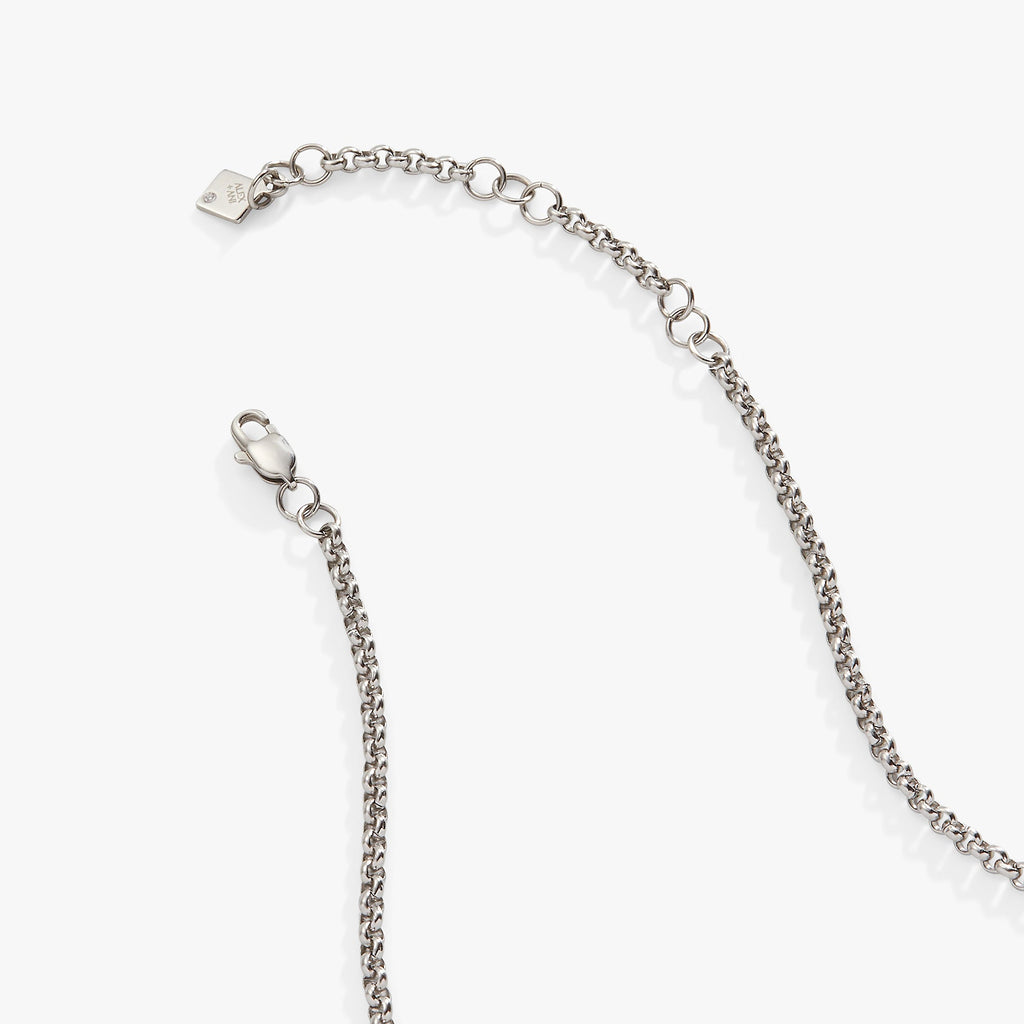 Crystal Tennis Necklace in Gold or Silver Finish for Formal Wear