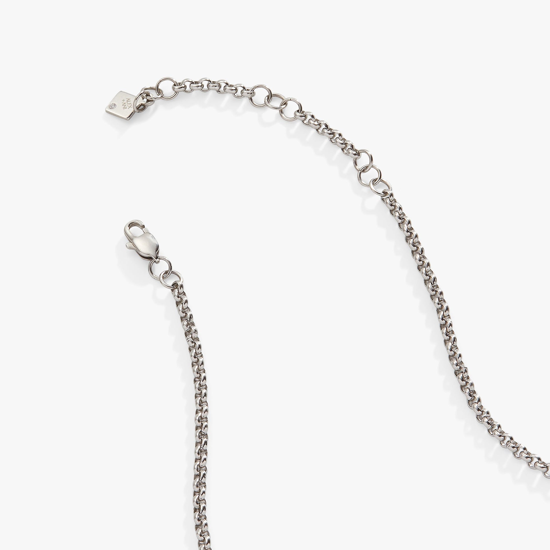 Crystal Tennis Necklace in Gold or Silver Finish for Formal Wear