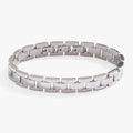 Chunky Watch Strap Bracelet - Adjustable Chain Link Wrist Accessory