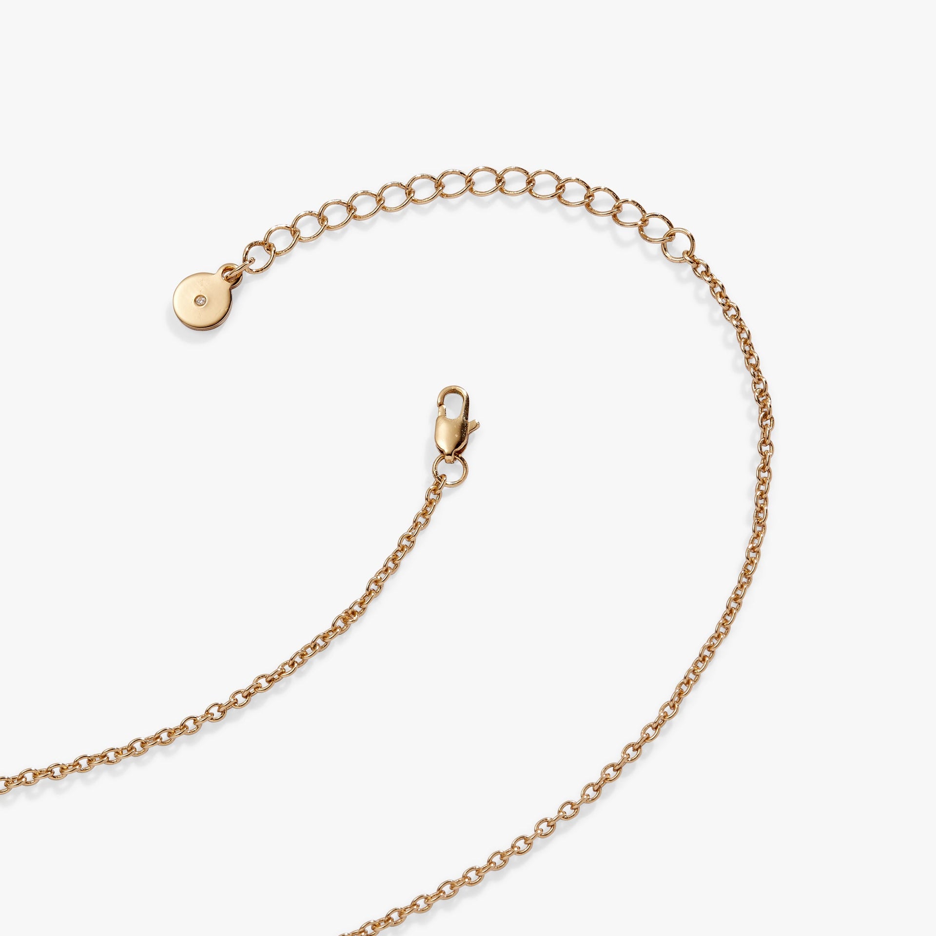 Lucky Four Leaf Clover Adjustable Pendant Necklace