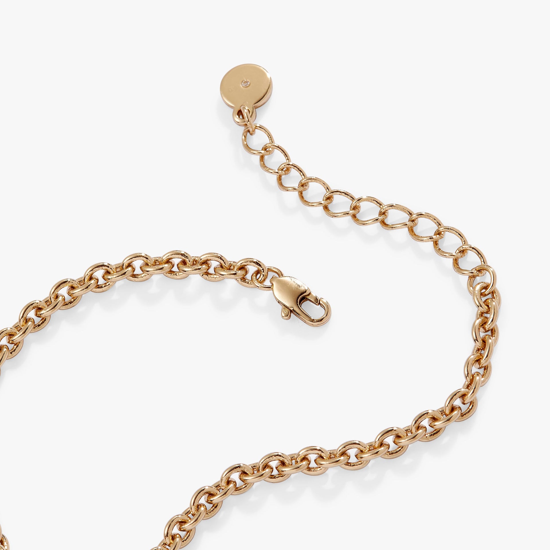 Lucky Four Leaf Clover Adjustable Bracelet with Evil Eye Charm