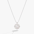 Sagittarius Zodiac Double-Sided Mother of Pearl Charm Necklace