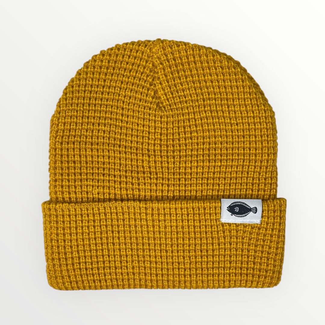 Fluke Waffle-Knit Beanie | Warm & Stylish
