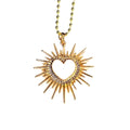 HEART BURST Charm - Tumbler Handle Charm