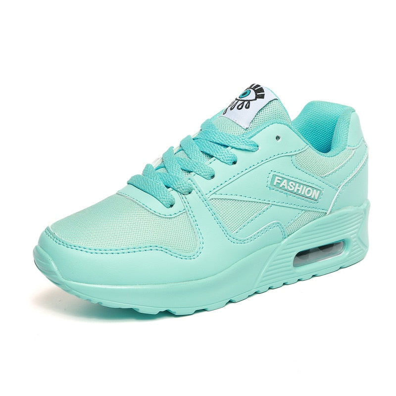 Women's Breathable Mesh Sporty Athletic Walking Shoes - Image 4