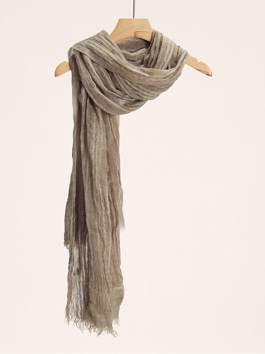 Wool Tonal Stripe Scarf
