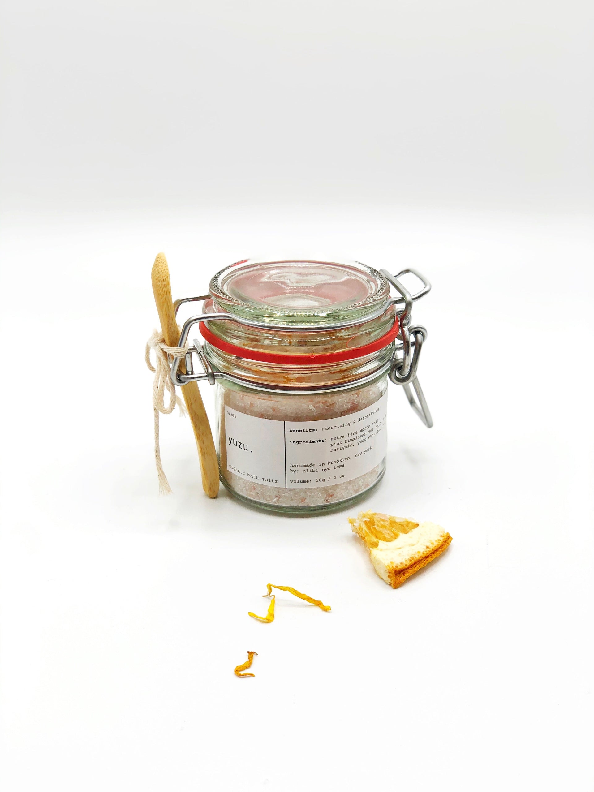 Yuzu Energizing Bath Salt with Epsom and Himalayan Salt