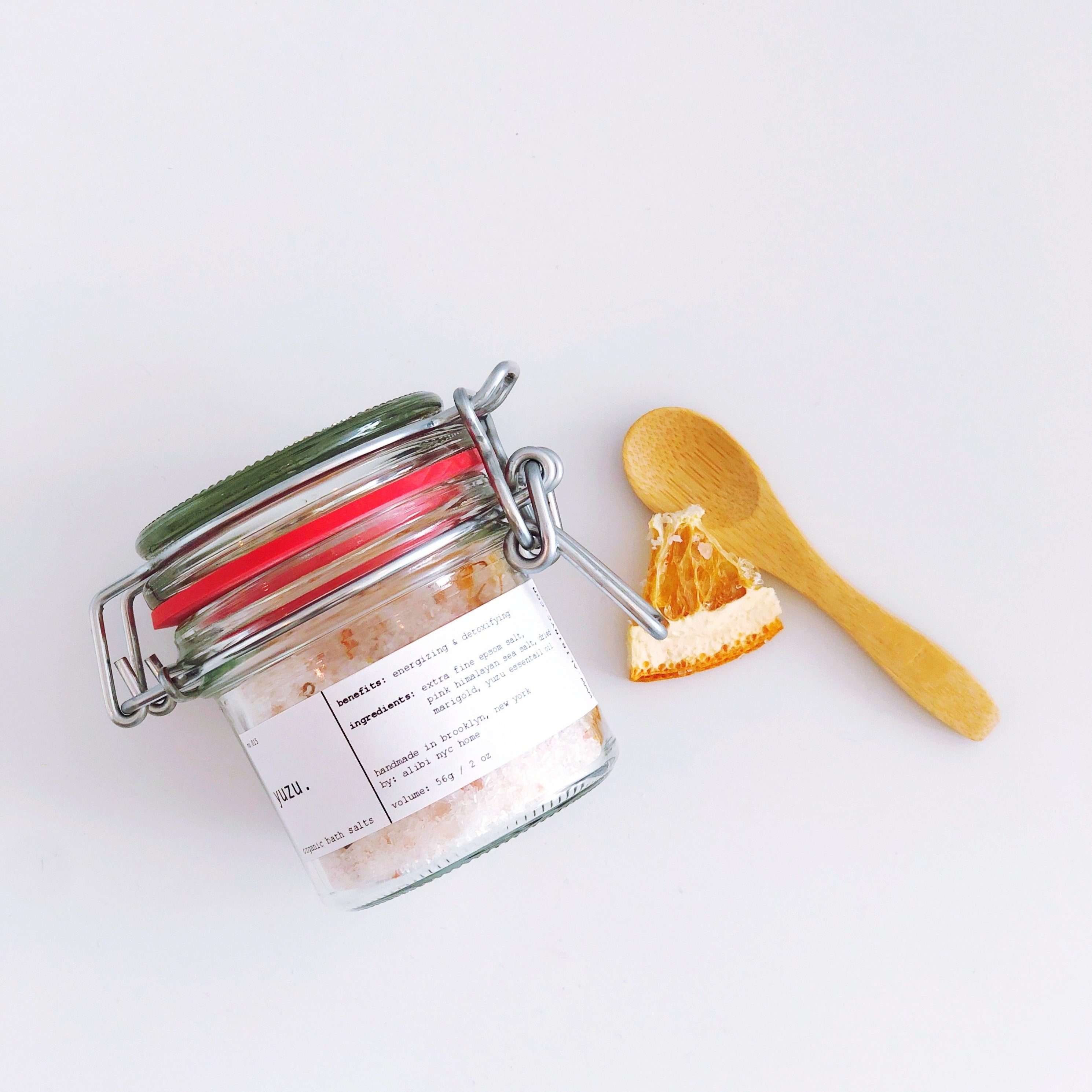 Yuzu Energizing Bath Salt with Epsom and Himalayan Salt