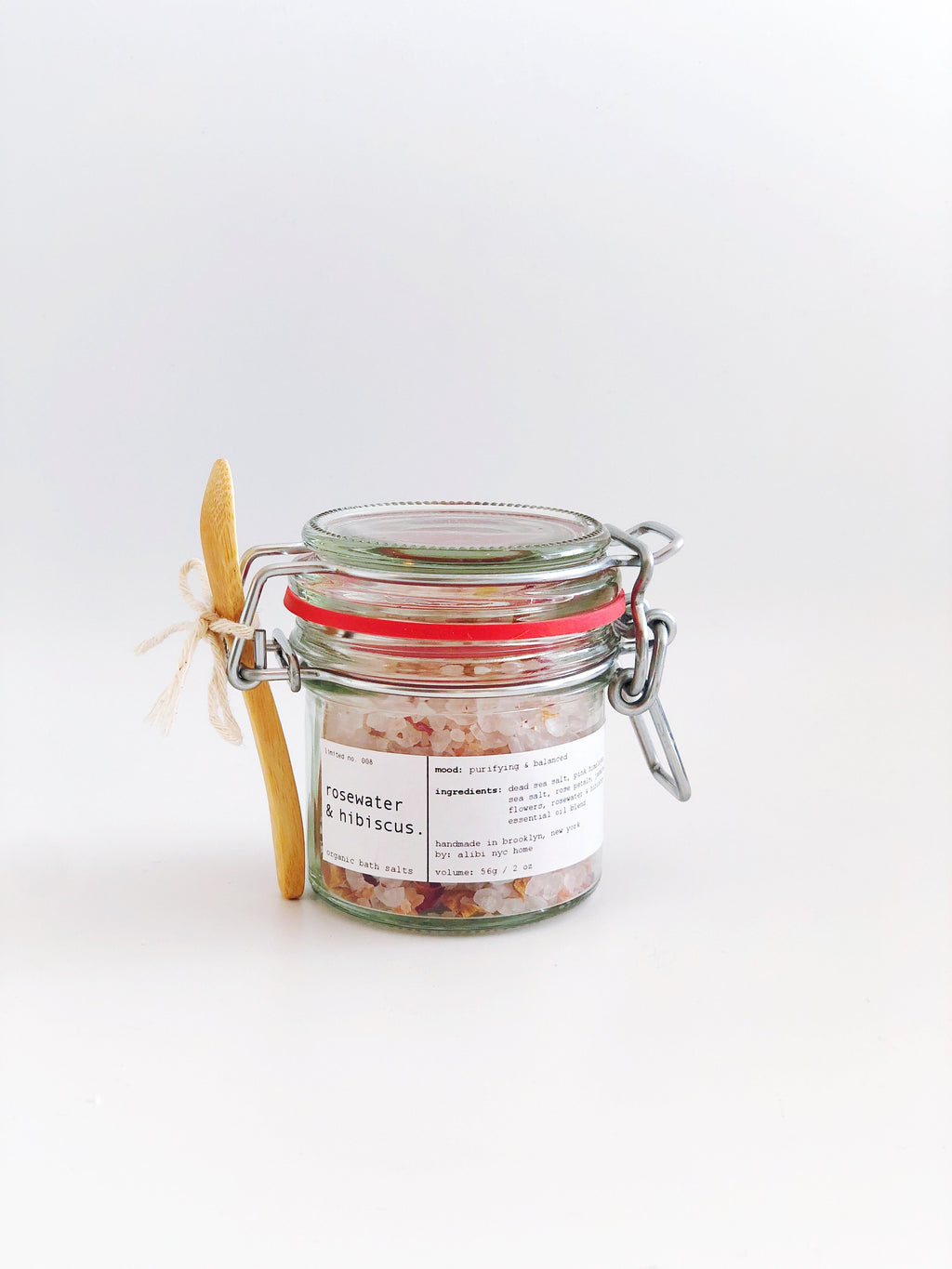 ROSEWATER & HIBISCUS BATH SALT