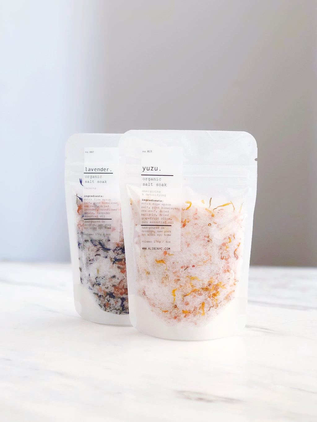 Yuzu Energizing Bath Salt with Epsom and Himalayan Salt
