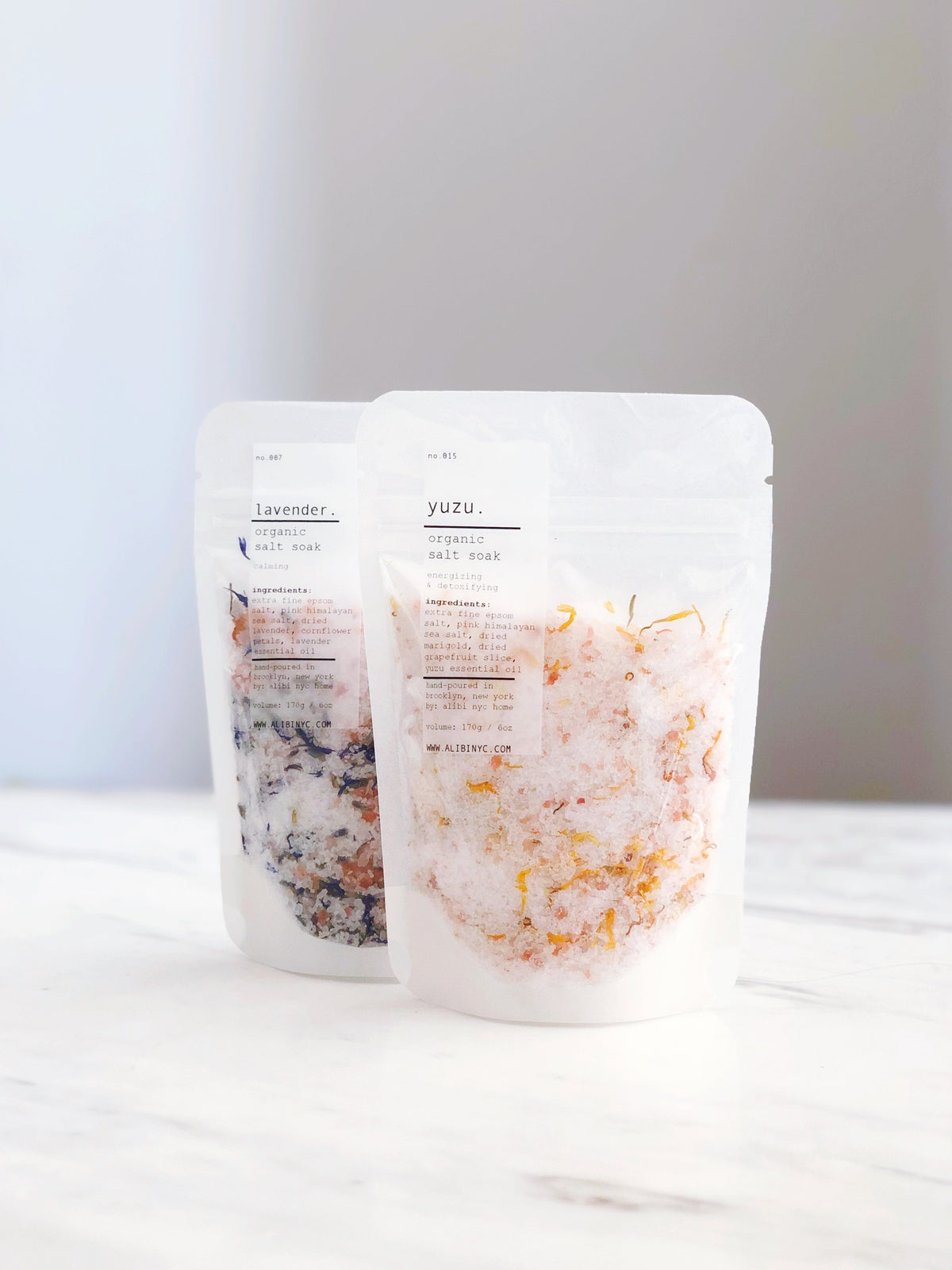 Yuzu Energizing Bath Salt with Epsom and Himalayan Salt