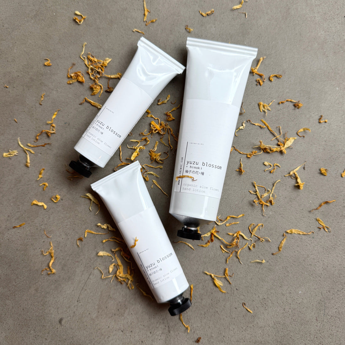 Yuzu Blossom and Hinoki Organic Aloe Flower Hand Lotion
