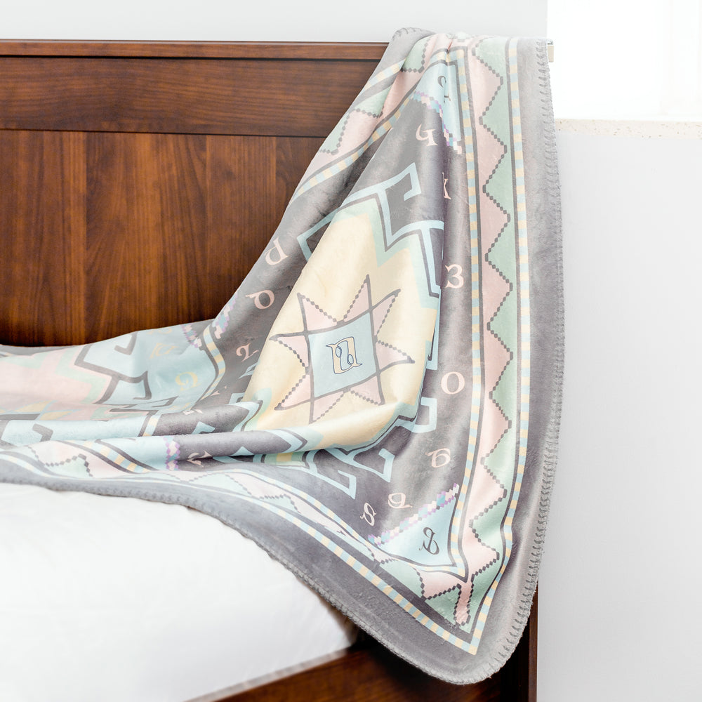 Armenian Alphabet Baby Blanket | Unisex